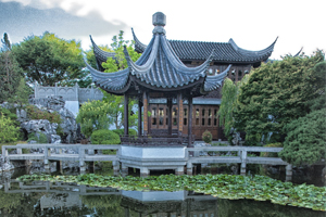 Chinese style garden