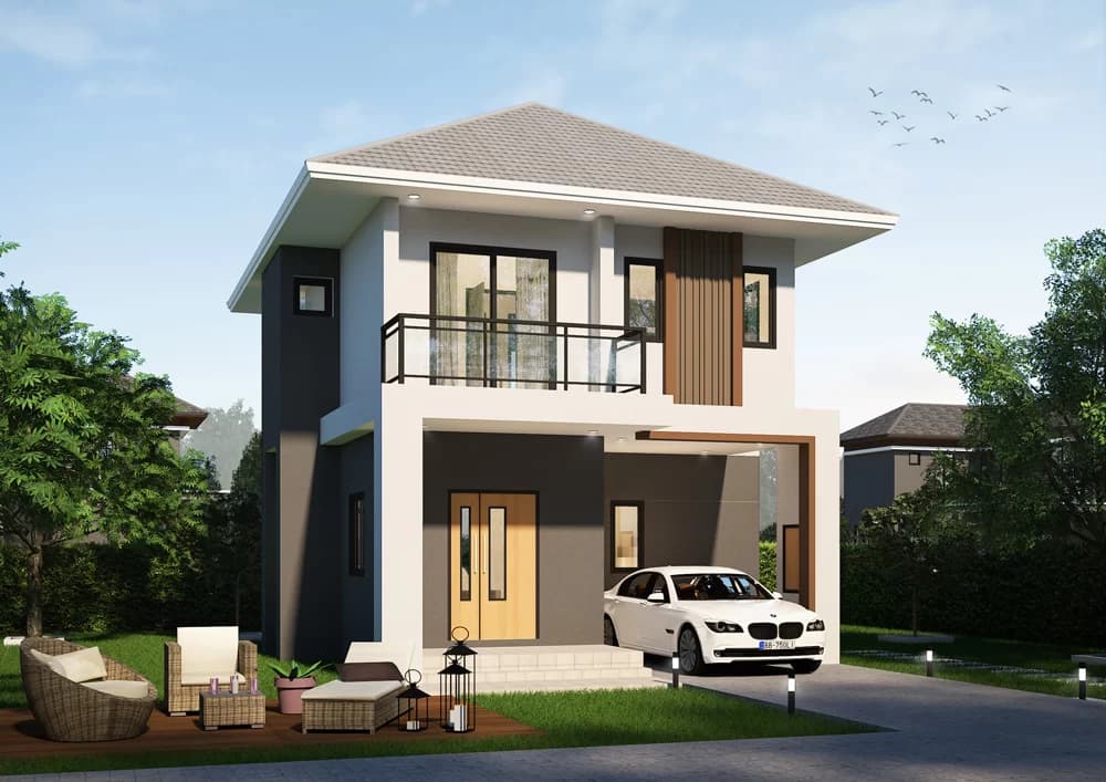 แบบบ้าน Eco-1