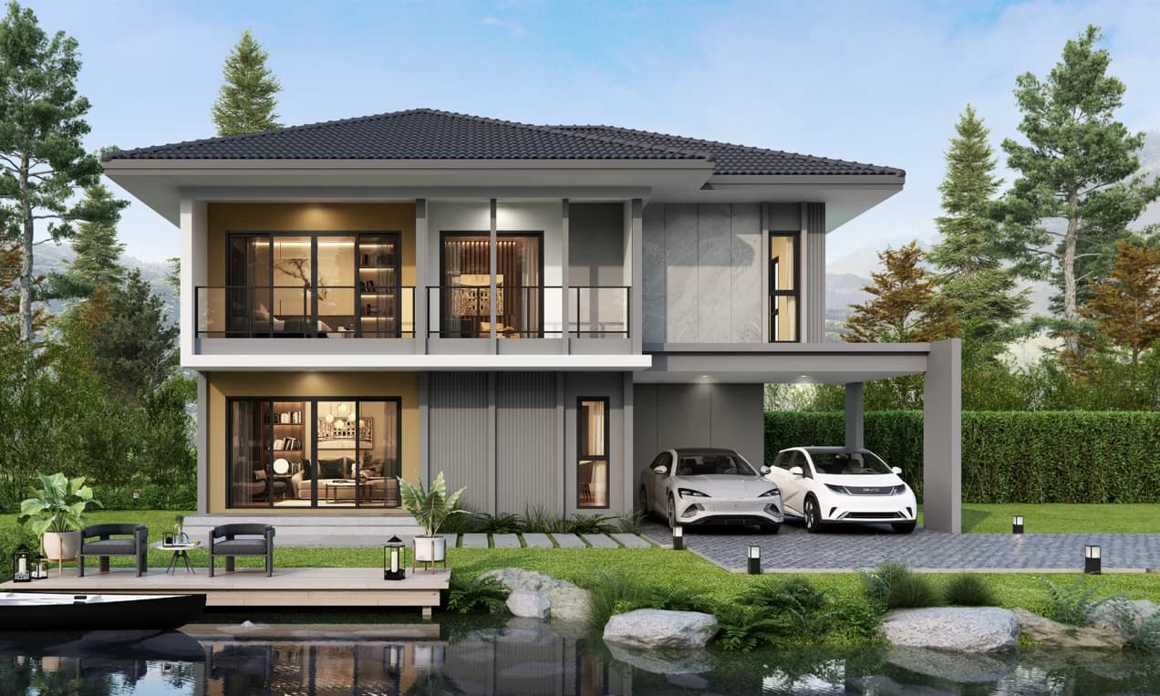 แบบบ้าน Evergreen