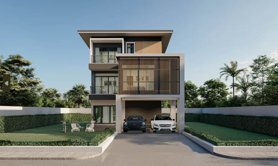 แบบบ้าน HSD – 25 Urbanwood