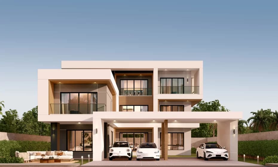 แบบบ้าน HSD – 32 The Skyhive