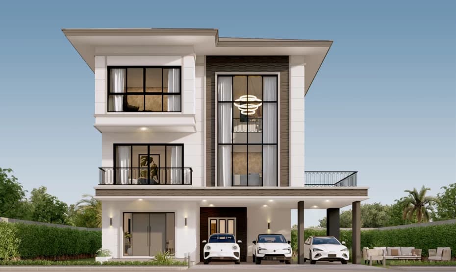 แบบบ้าน HSD – 33 Brighton