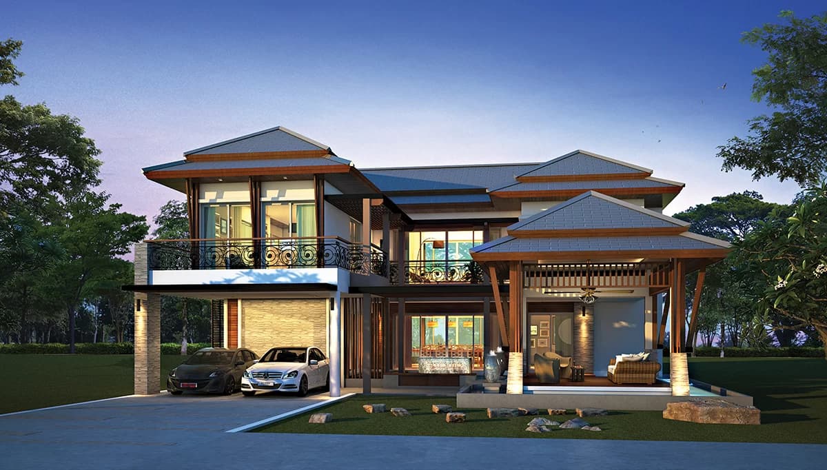 แบบบ้าน Villa 3