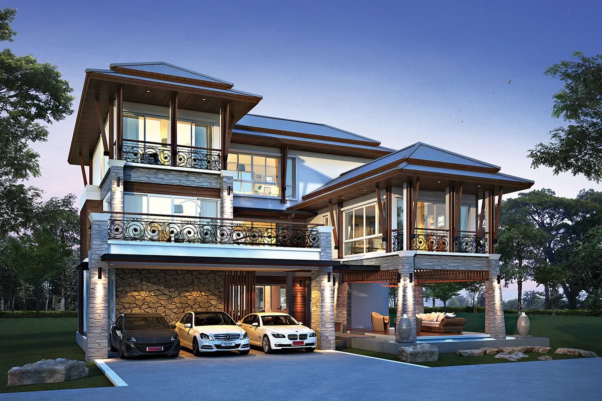 แบบบ้าน Villa 4