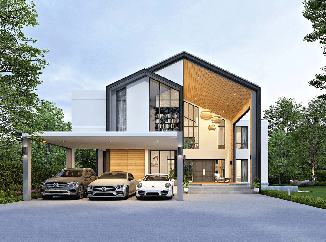 แบบบ้าน M054 แบบบ้าน M054
