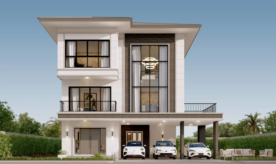 แบบบ้าน HSD – 33 Brighton